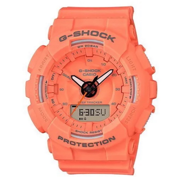 Women’s Casio G Shock Limited Edition Couple Analog/Digital Watch Step Tracker - Picture 1 of 10
